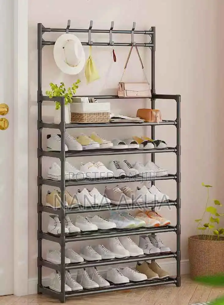 Black Or White Shoe Rack