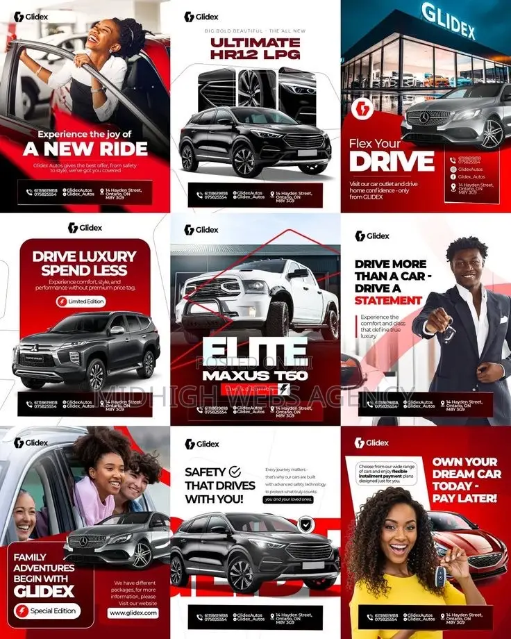 Professional Social Media Design and Management for Car Dealerships