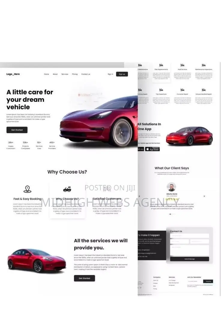 Get a Professional Website for Your Car Dealerships
