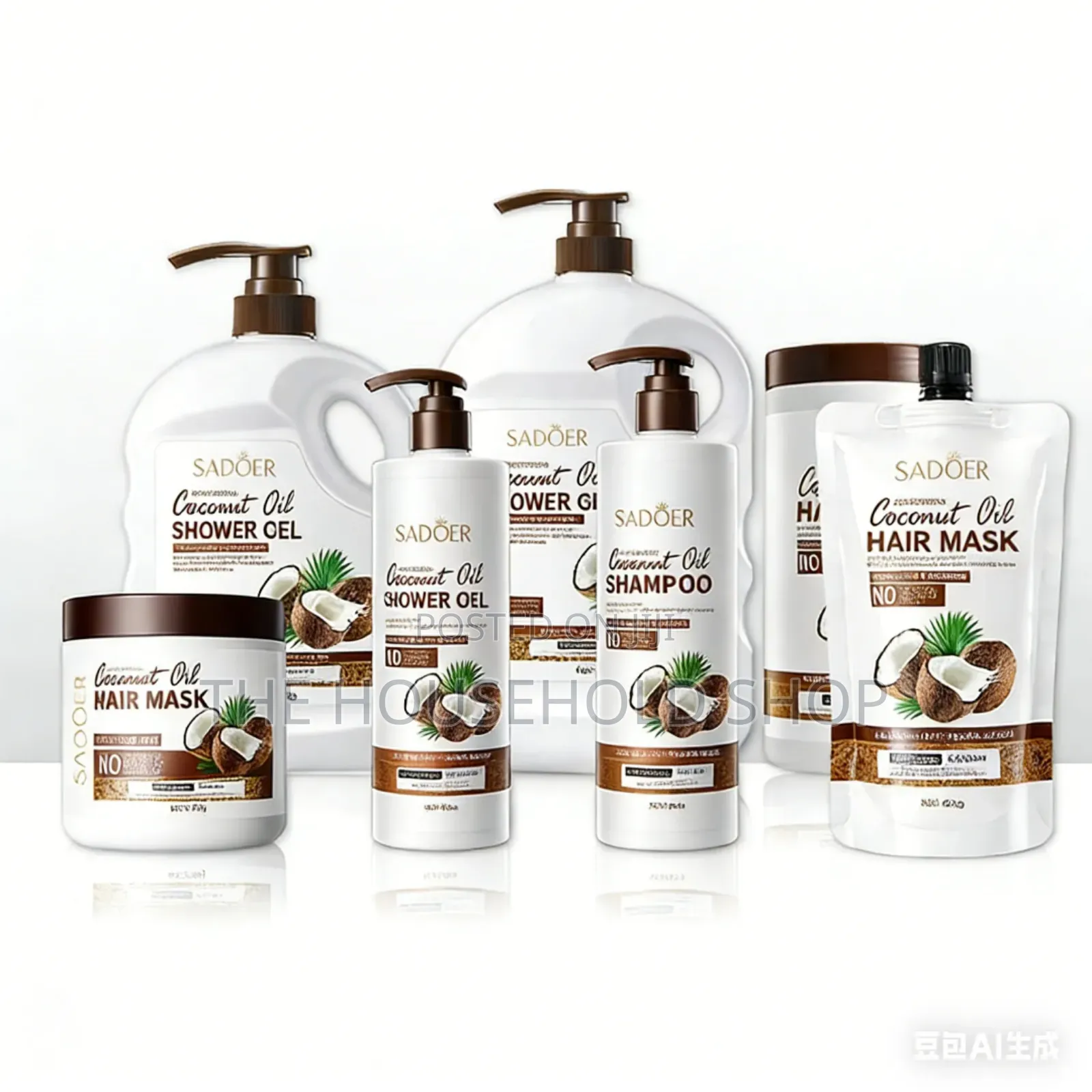 Coconut Oil Anti Dandruff Deep Repair Hoar And Skin Set.