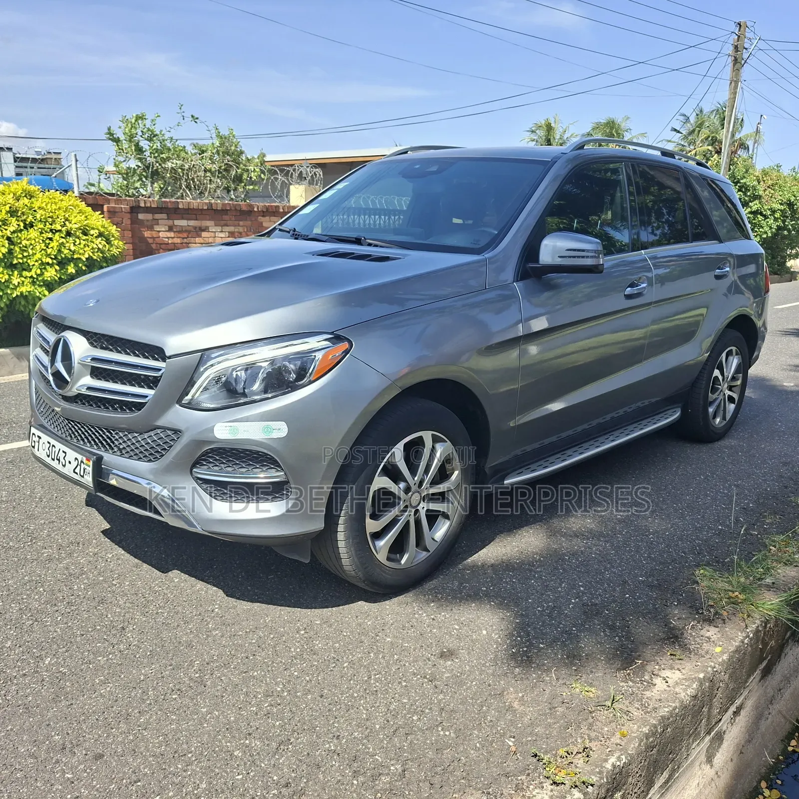 Mercedes-Benz GLE-Class GLE 350d 4MATIC 2015 Silver