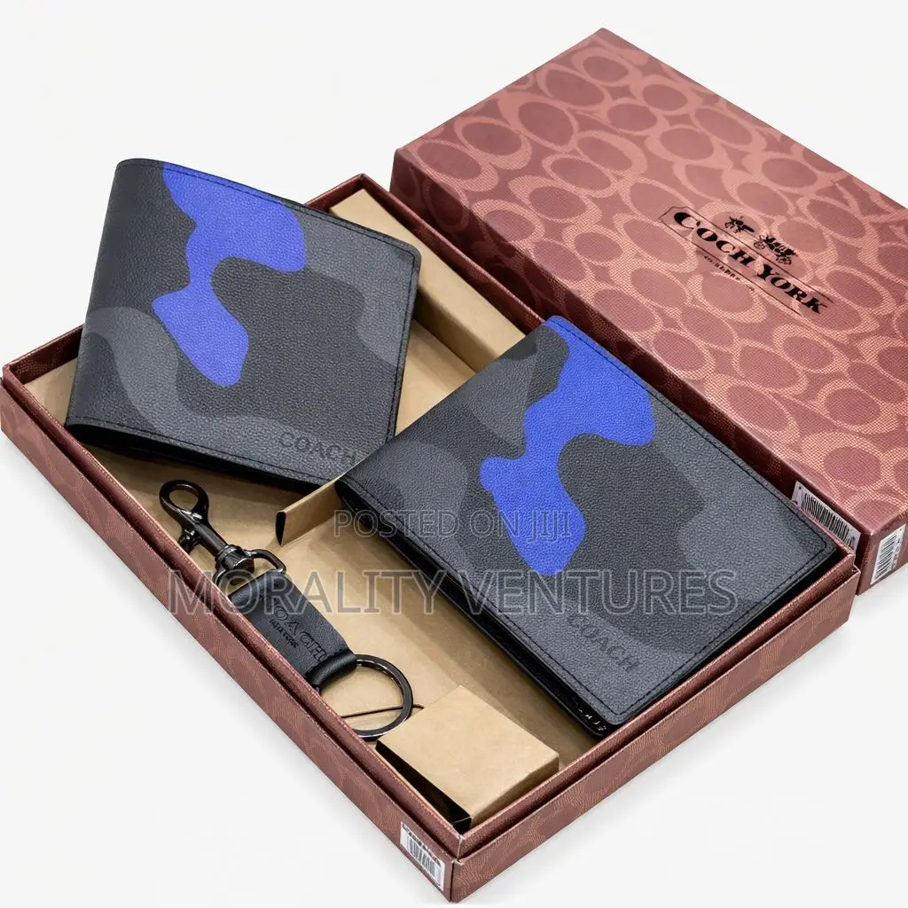 Coach Men's 3-in-1 Wallet Gift Set