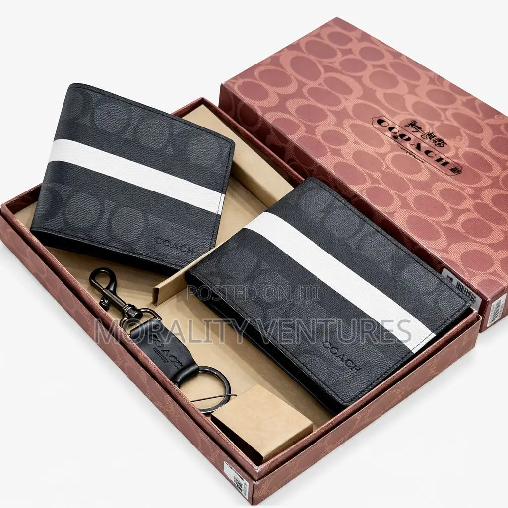 Coach Men's 3-in-1 Wallet Gift Set