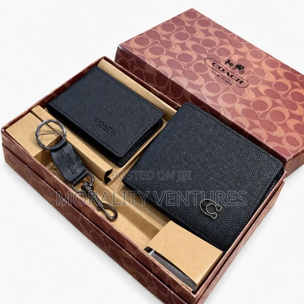 Coach Men's 3-in-1 Wallet Gift Set