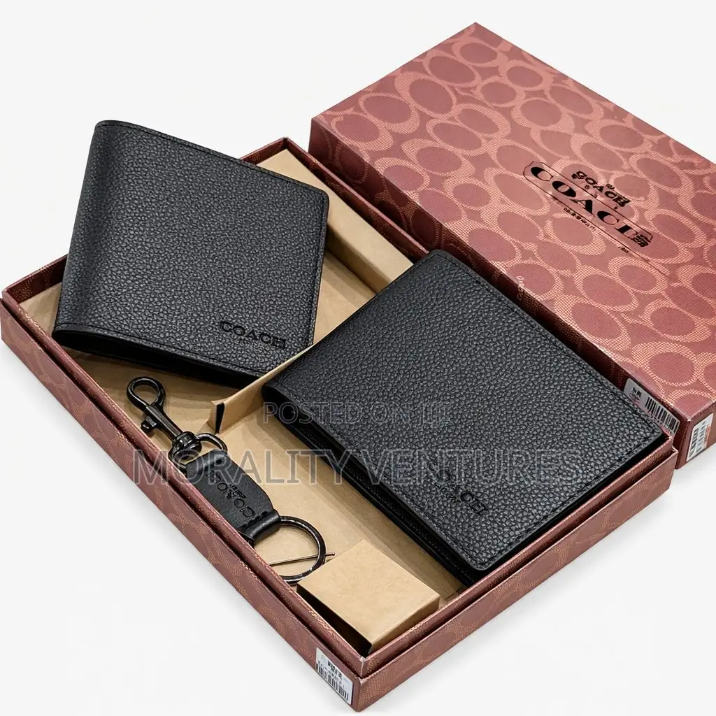 Coach Men's 3-in-1 Wallet Gift Set