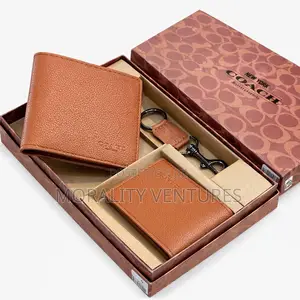 Coach Men's 3-in-1 Wallet Gift Set