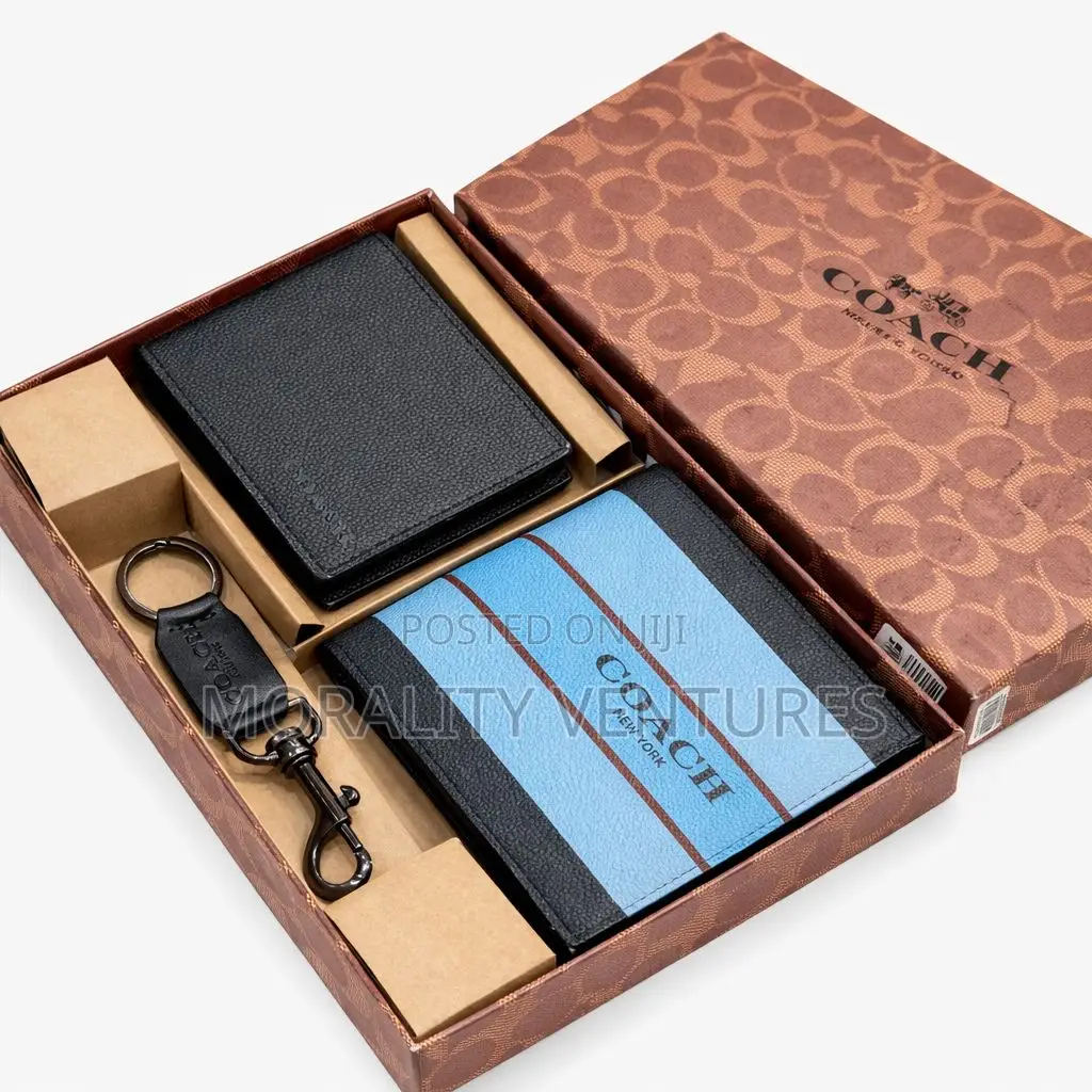 Coach Men's 3-in-1 Wallet Gift Set