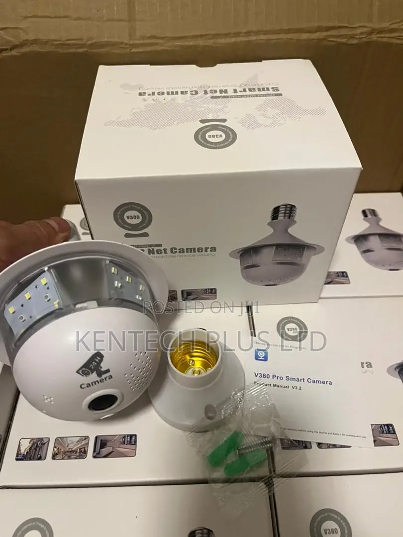 Wifi V380 Bulb Camera