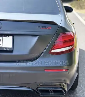Mercedes-Benz E63 2019 Black