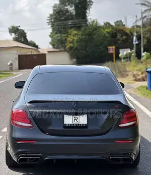 Mercedes-Benz E63 2019 Black
