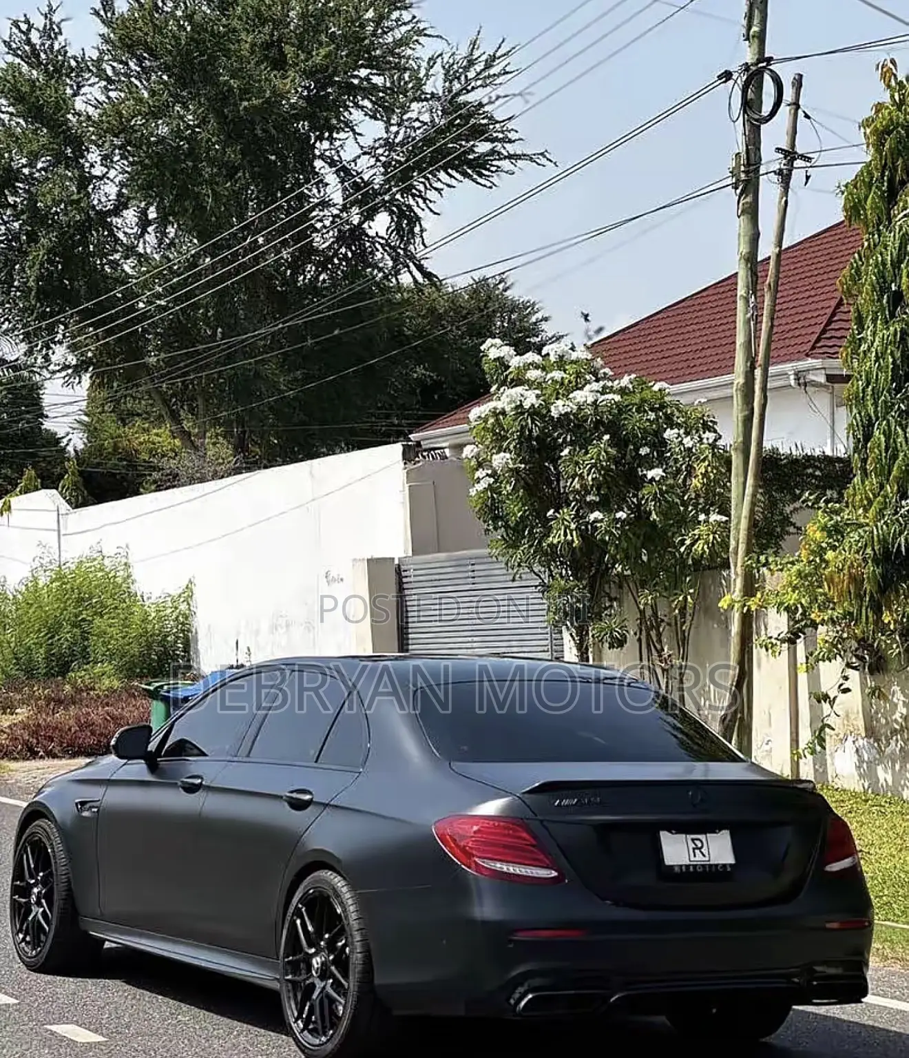 Mercedes-Benz E63 2019 Black