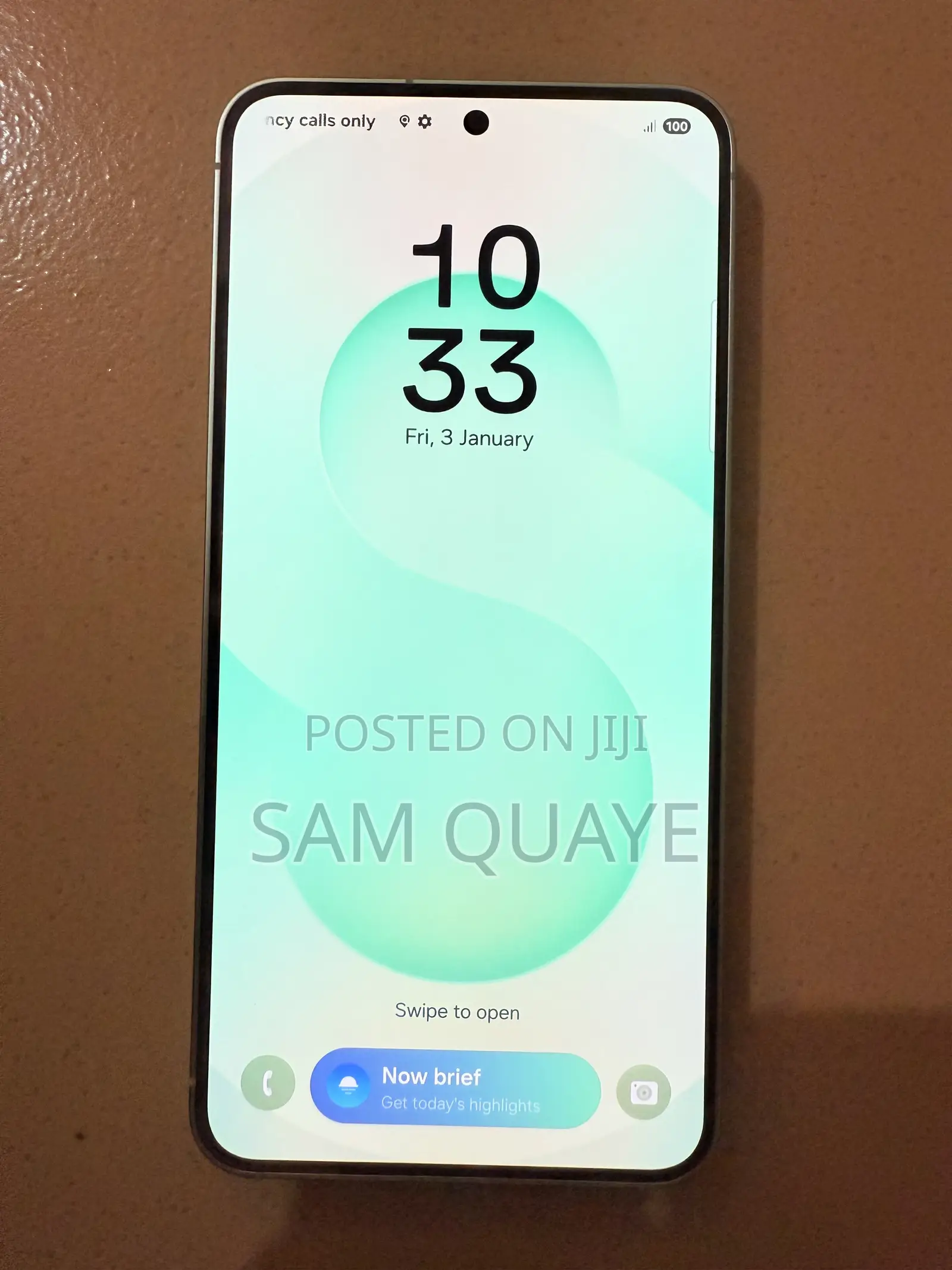 New Samsung Galaxy S25 256 GB Green
