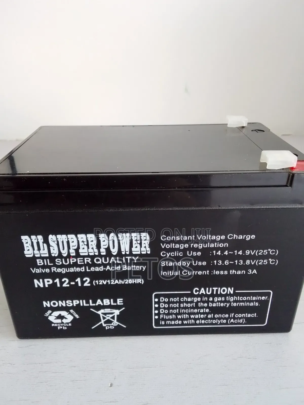 Bil Super Power 12v 12ah Battery