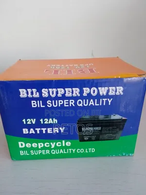 Bil Super Power 12v 12ah Battery