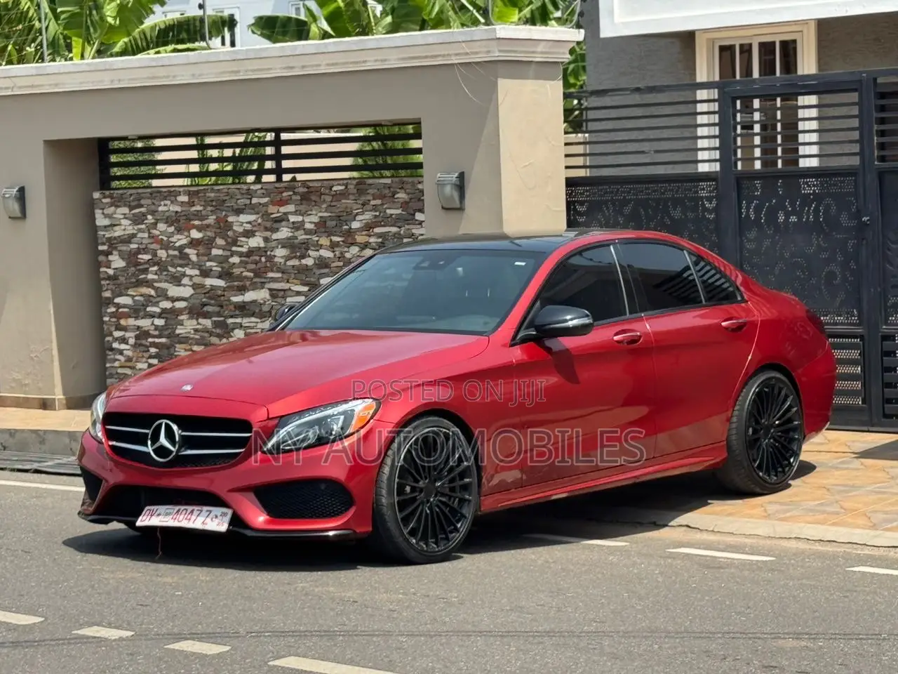Mercedes-Benz C300 Sport 4Matic Sedan AWD (2.0L 4cyll 7A) 2016 Red