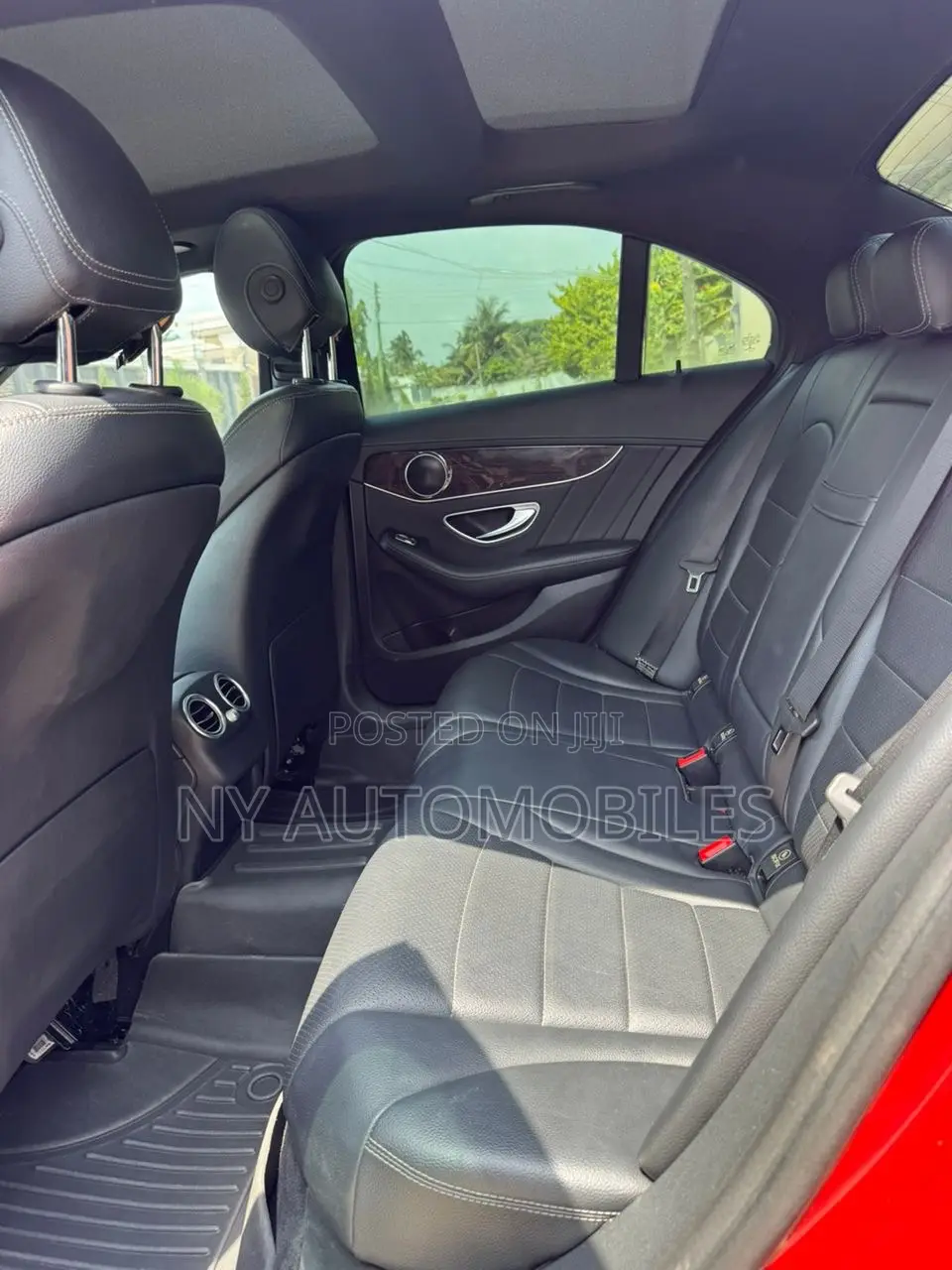 Mercedes-Benz C300 Sport 4Matic Sedan AWD (2.0L 4cyll 7A) 2016 Red