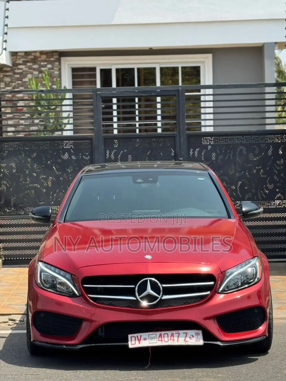 Mercedes-Benz C300 Sport 4Matic Sedan AWD (2.0L 4cyll 7A) 2016 Red