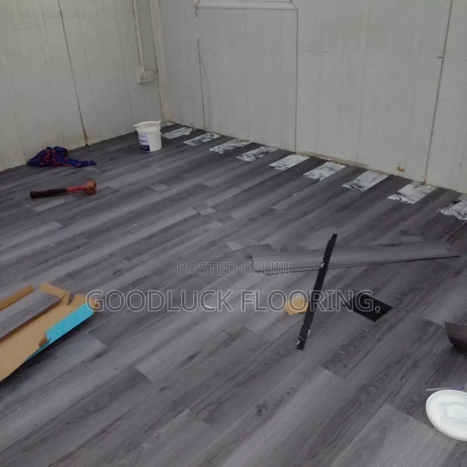Vinyl Floor Installation