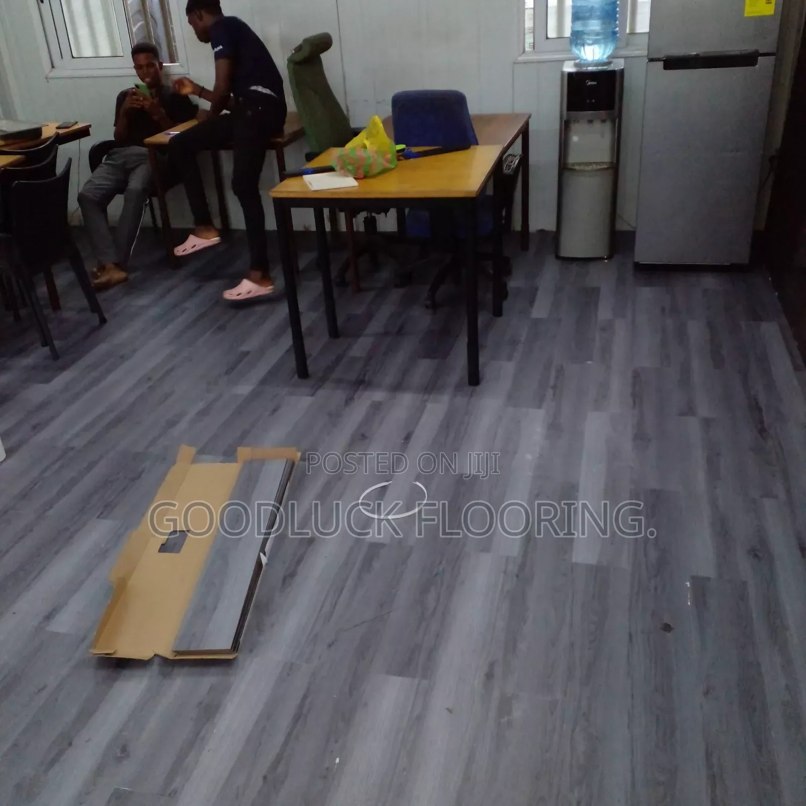 Vinyl Floor Installation
