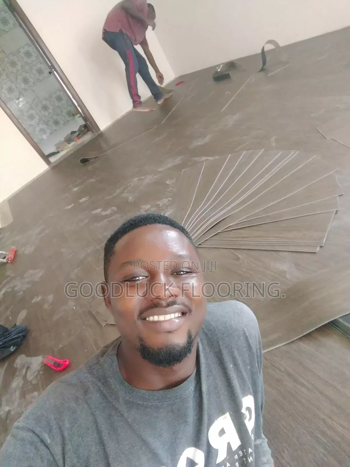 Vinyl Floor Installation