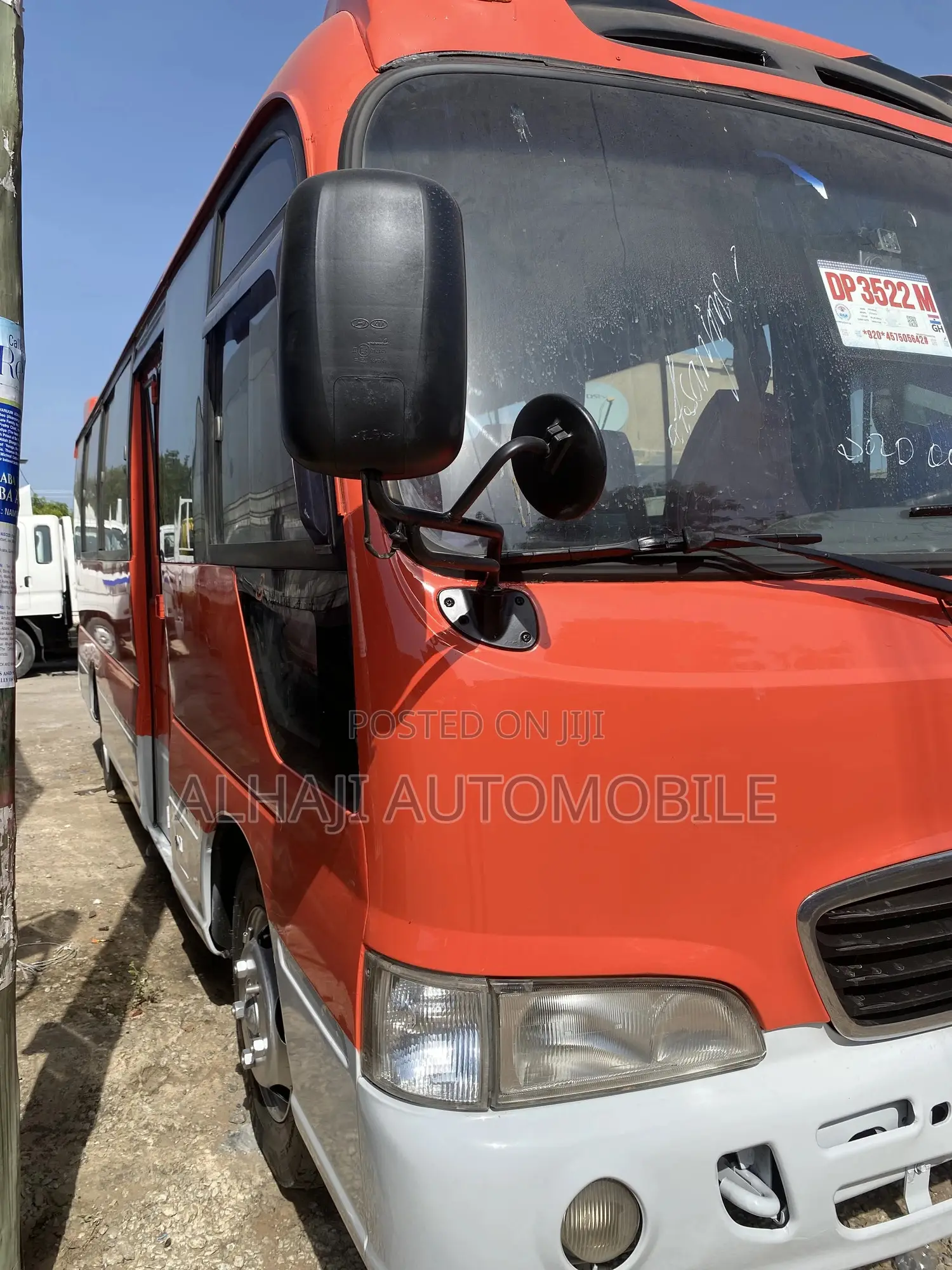 Hyundai County 2015 Orange