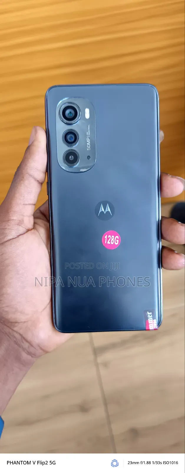 New Motorola Edge (2022) 128 GB Black