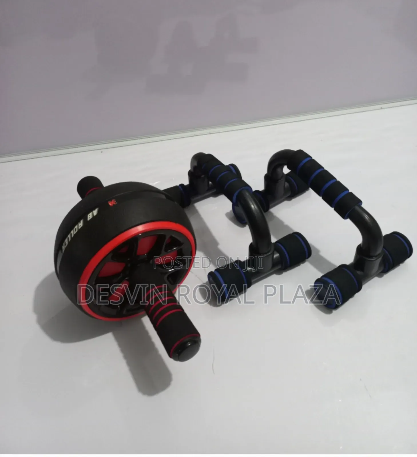 Ab Roller + Push Up Stand