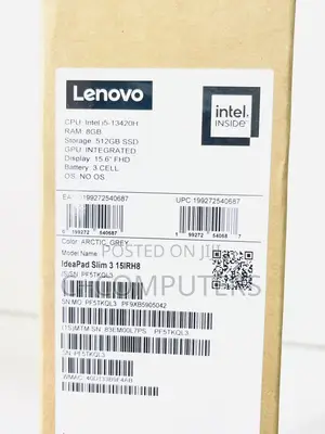 New Laptop Lenovo Ideapad 3 8GB Intel Core i5 SSD 512GB