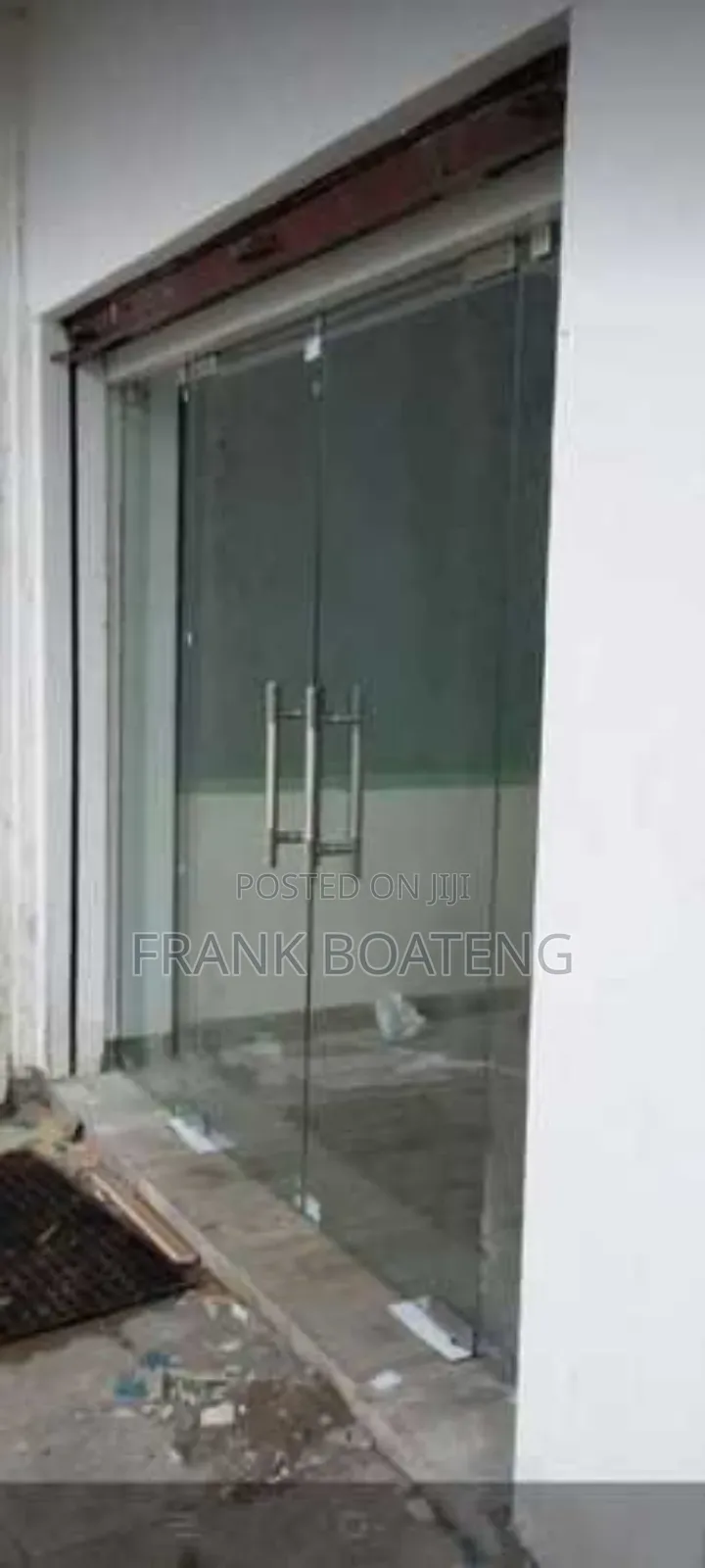 Double Framelessz Glazz Doorr