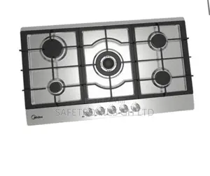 Ultra Modern (Grey) 5 Burner Gas Hob 90g50me005-SFT Auto Ignition