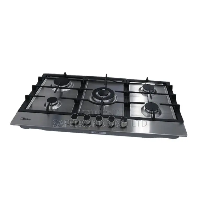 Most Affordable Midea 5 Burner Gas Hob Auto Ignition (90g50me005-Sft)