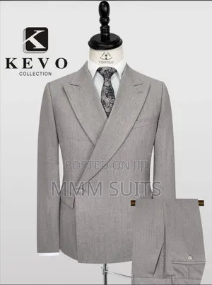 Classic Quality Turkish Single Breasted Men 2-Piece Suit in Grey