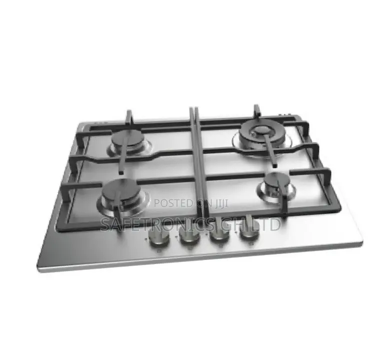 Top Notch Grey (60g40me) Auto Ignition Midea 4 Burner Gas Hob