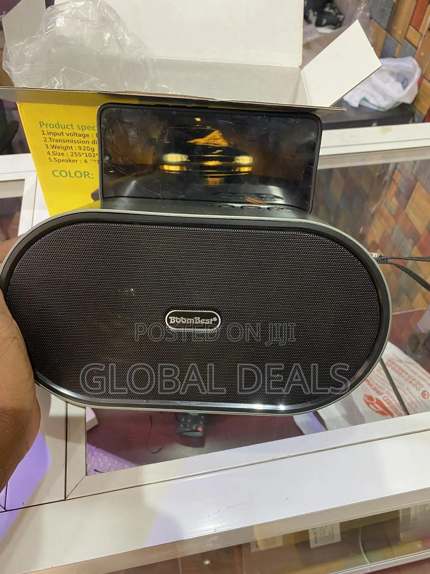 Boombest Original Wireless/Bluetooth Speaker With Solar