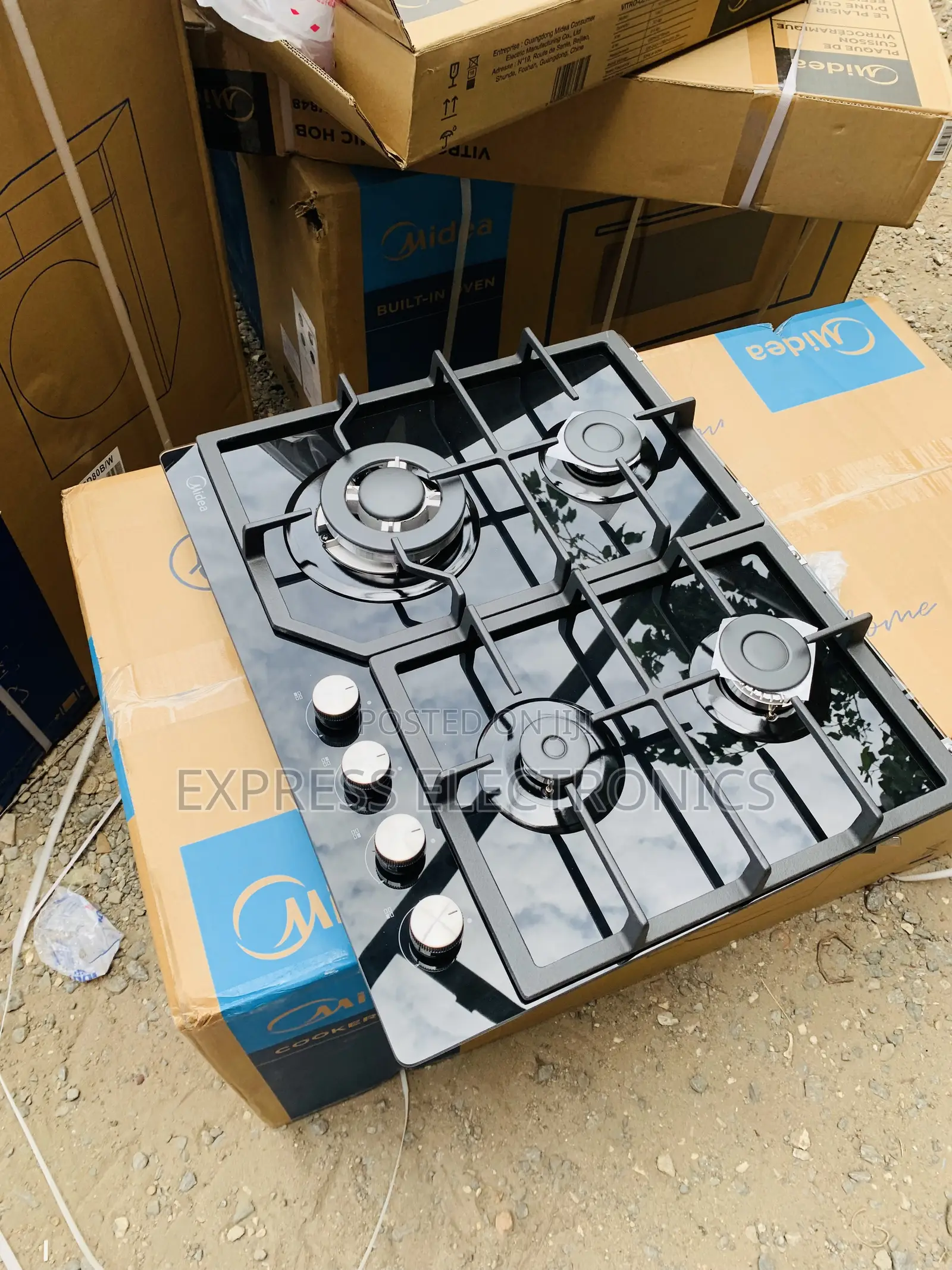 Less Expensive Midea Built in 4burner 60cm 60g40me