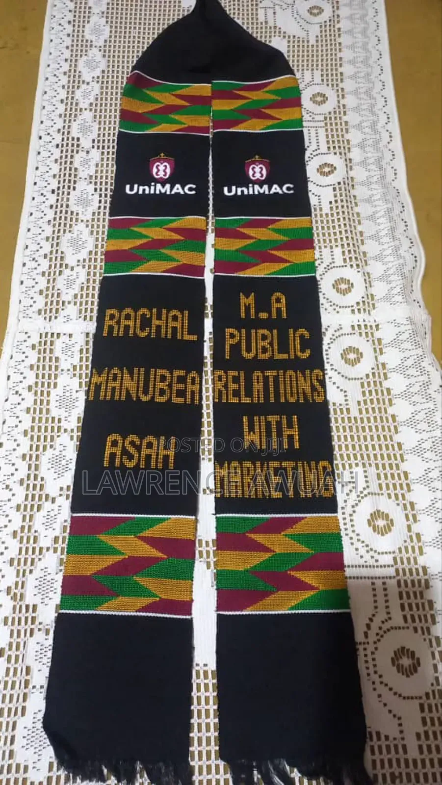 Plain and Customized Sashes for, Customised for