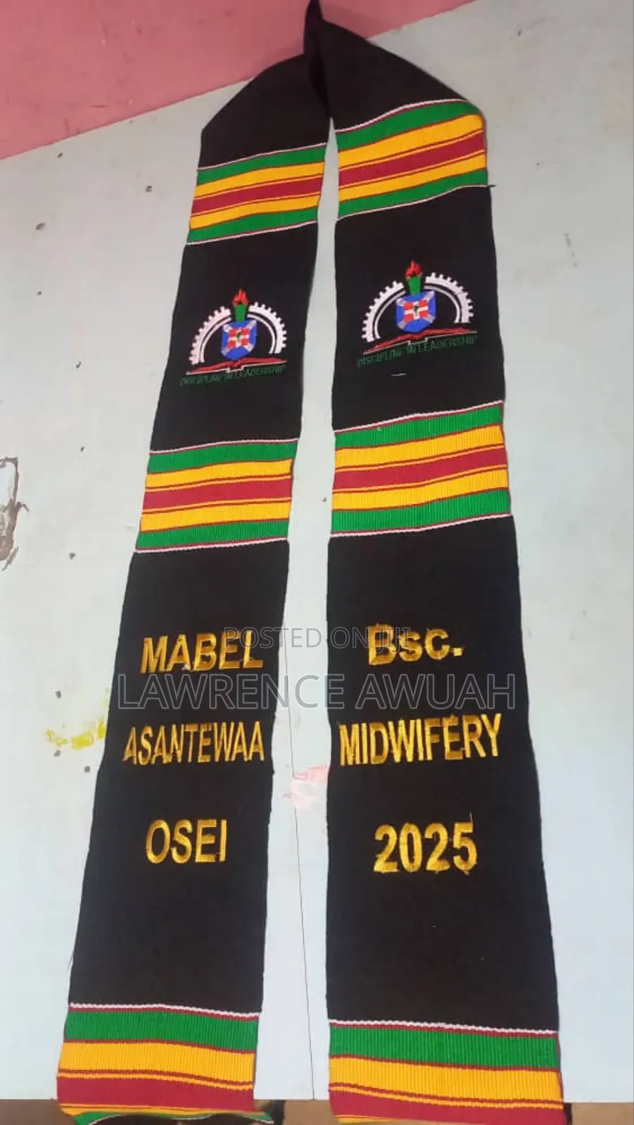 Plain and Customized Sashes for, Customised for