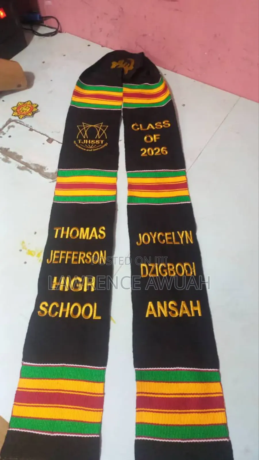 Plain and Customized Sashes for, Customised for