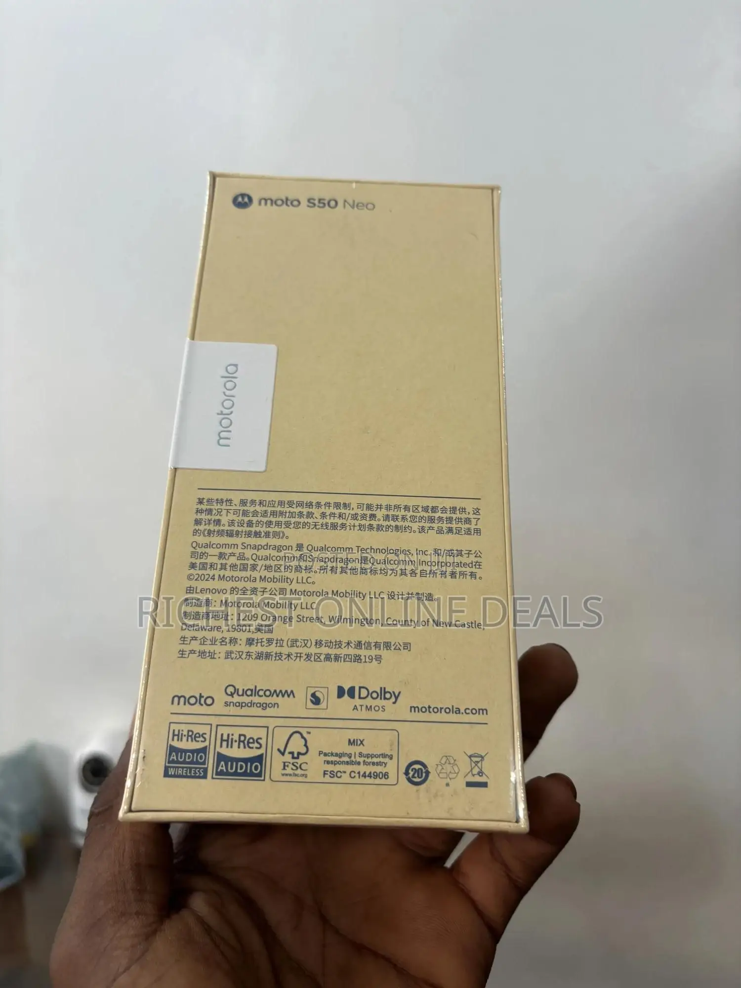 New Motorola S50 Neo 256 GB