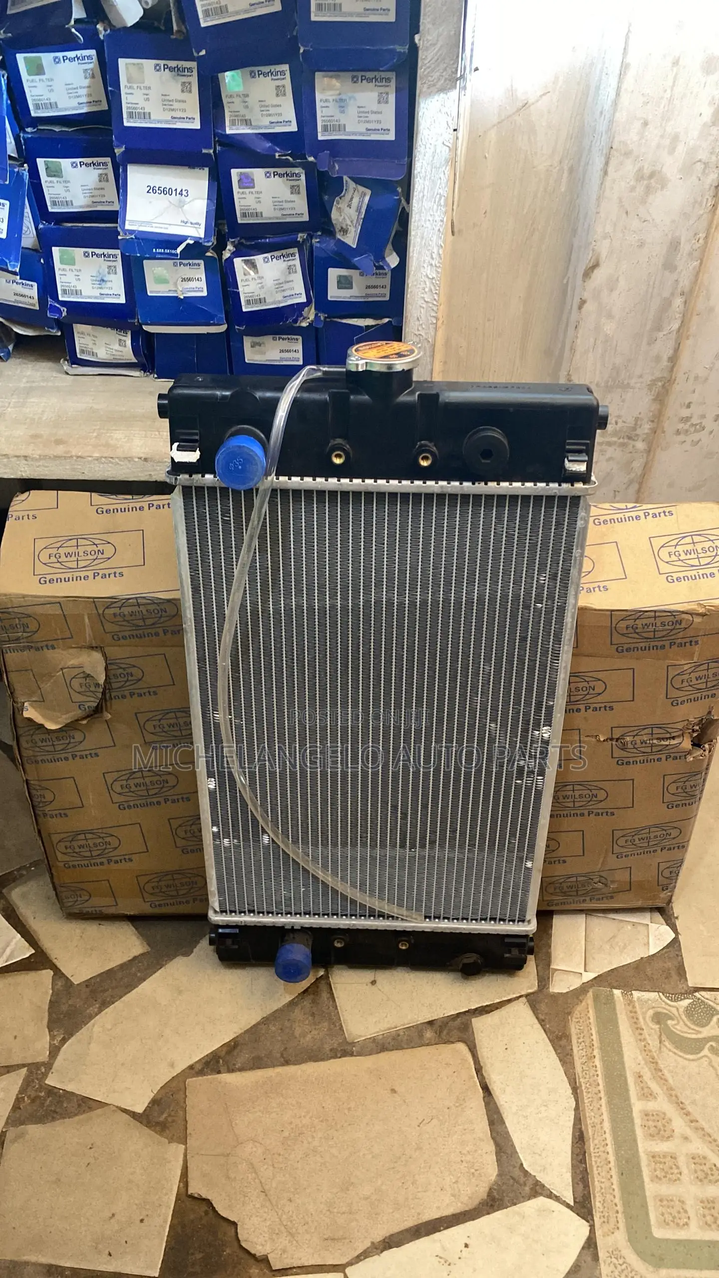 Generator Radiator Perkins 20kva