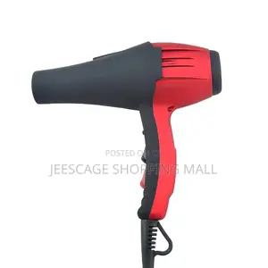 Zumber Professional Hair Dryer - Red Black