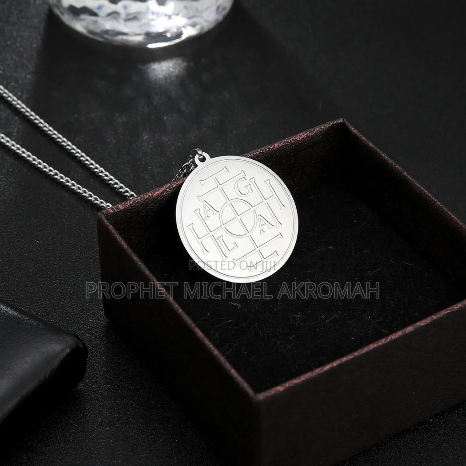 Holy Agla Seal Amulet Necklace