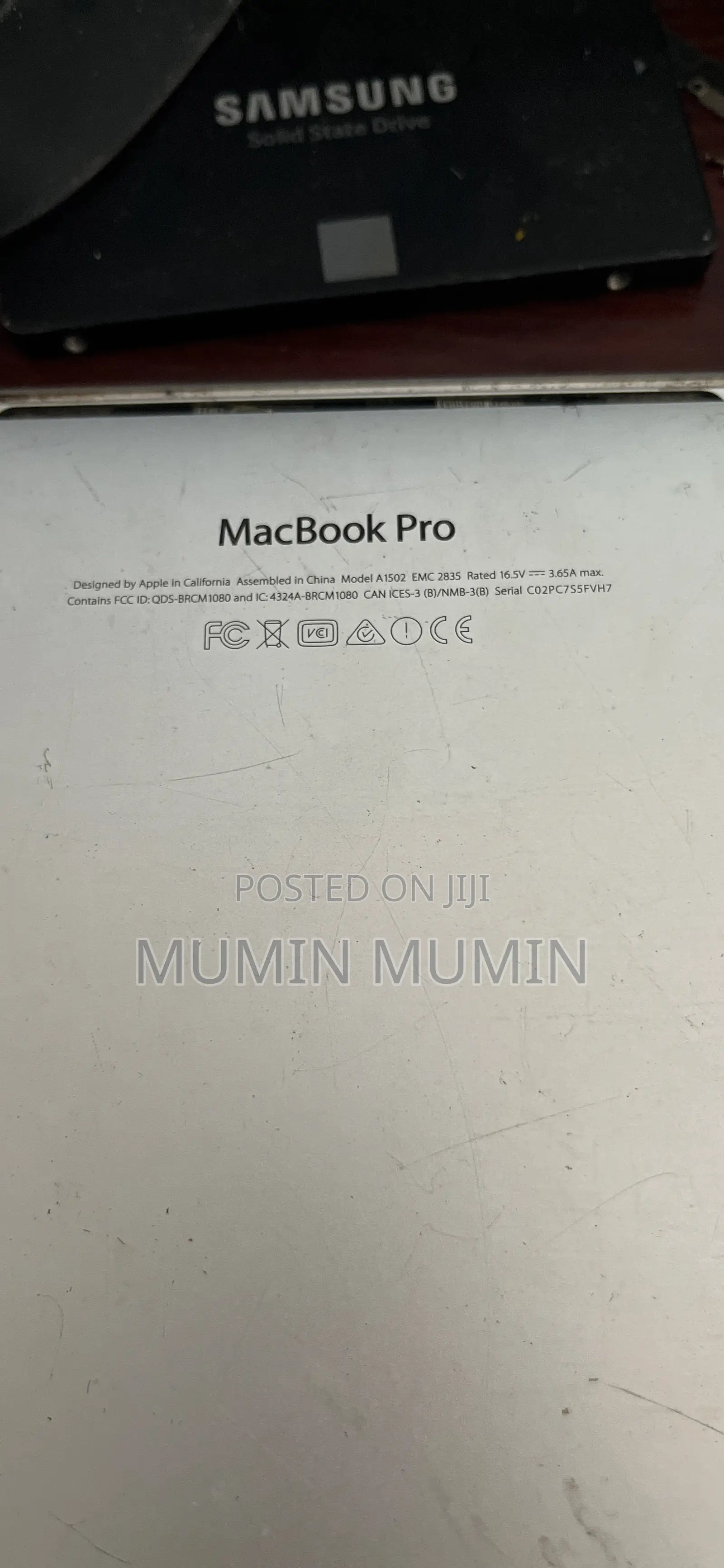 2015 Macbook Pro Motherboard