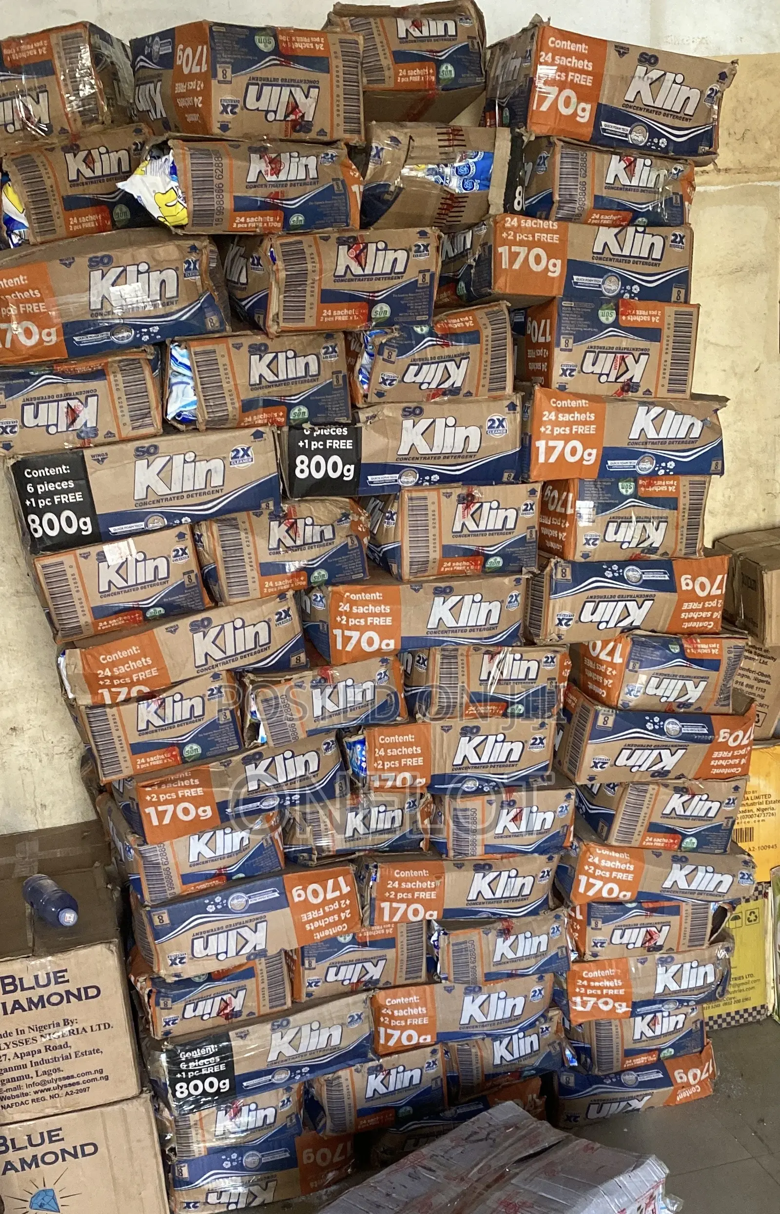 Viva Detergent and Soklin Washing Powder
