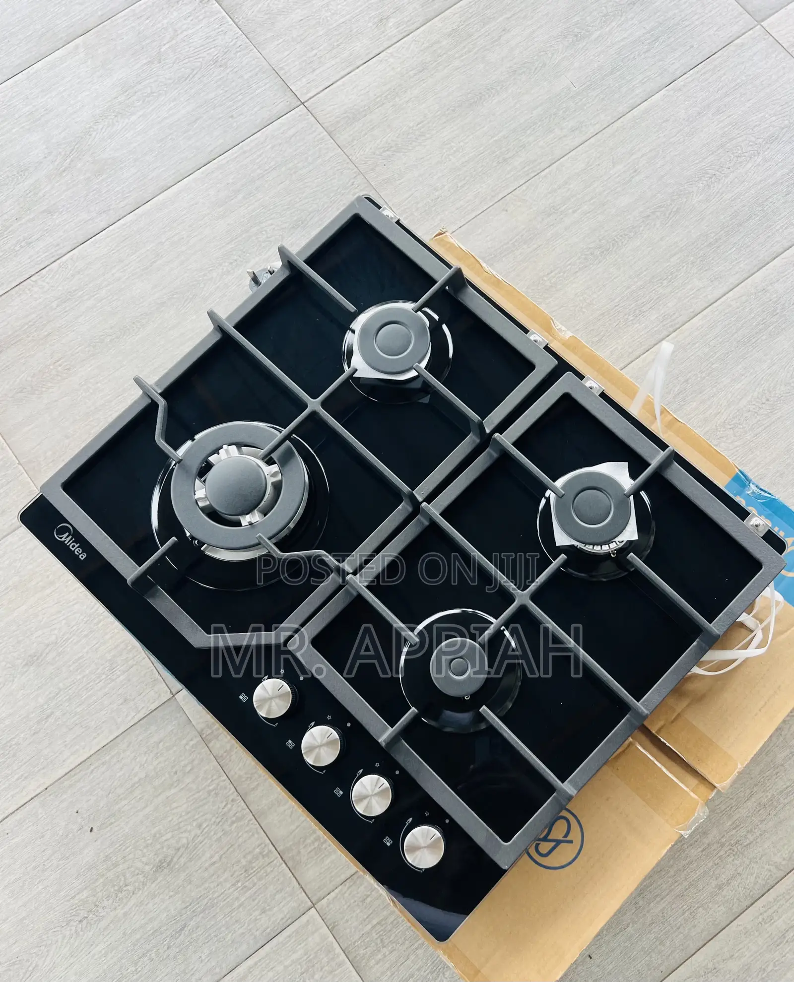 Newly in Stock Midea 60g40me 4 Gas Tempered Glass Hob(Glass) 