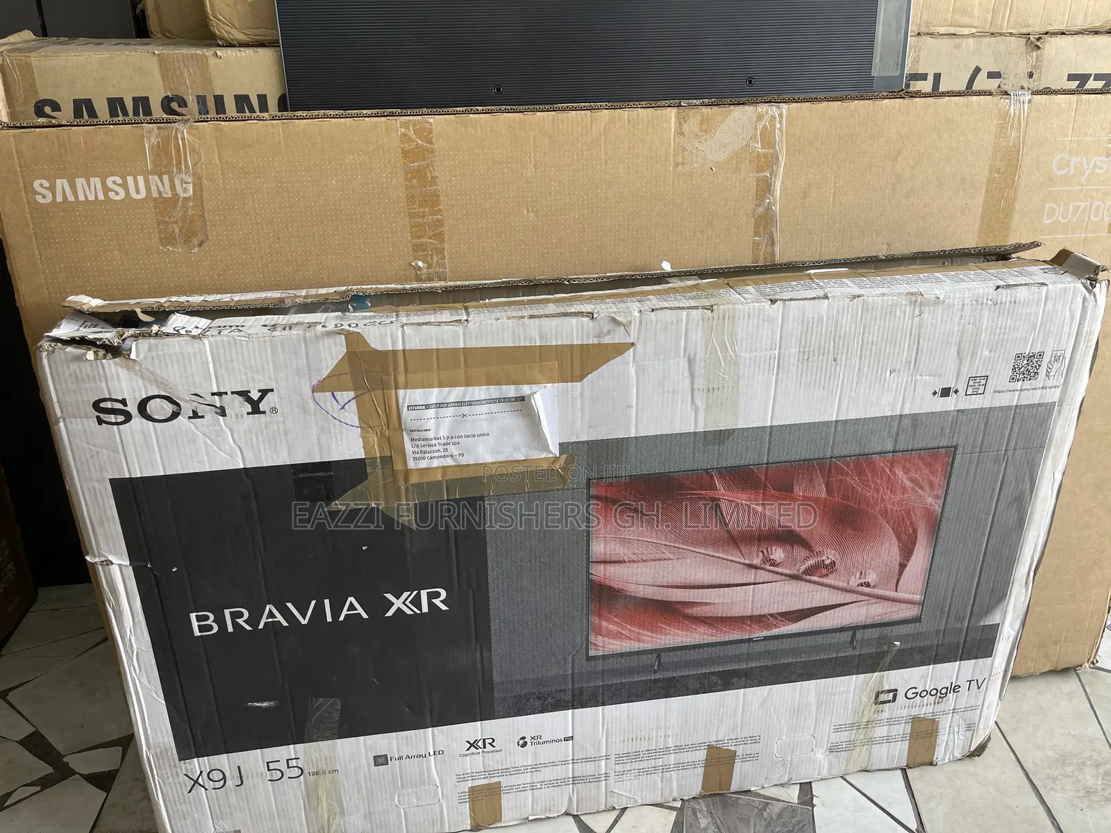 X9j Sony Bravia Xr 55 Inches Google Tv 120 Hz Gaming Tv Uhd HRD Uk