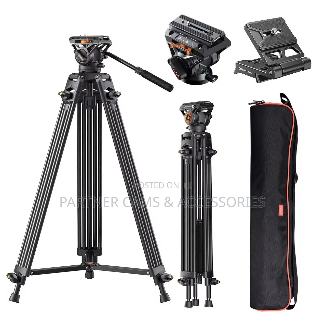 Coman Professional Heavy Duty Tripod
