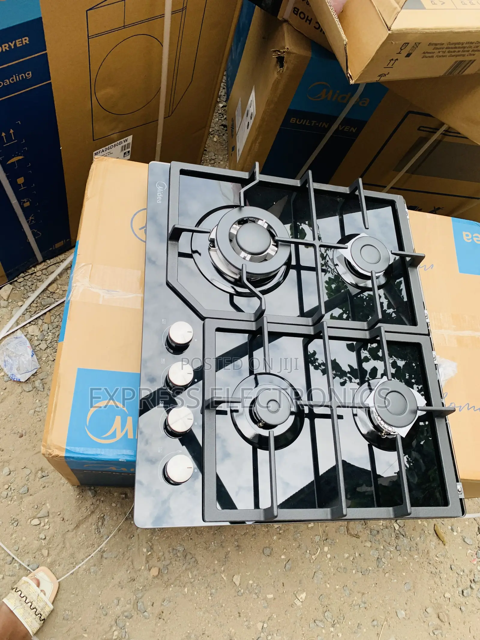 Very Cool Price Midea 60gj084 4burner Built In