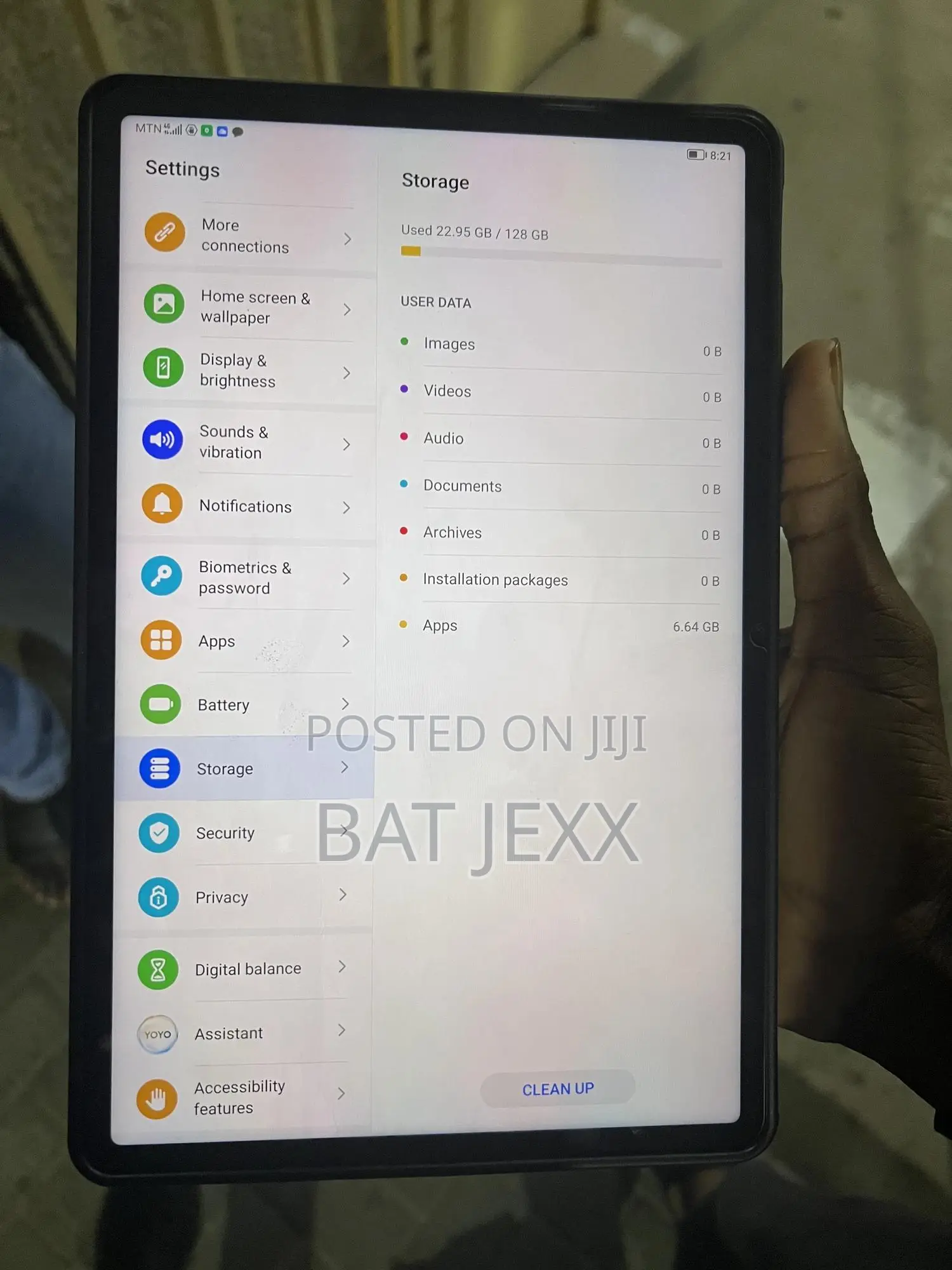 Honor V6 16 GB Blue