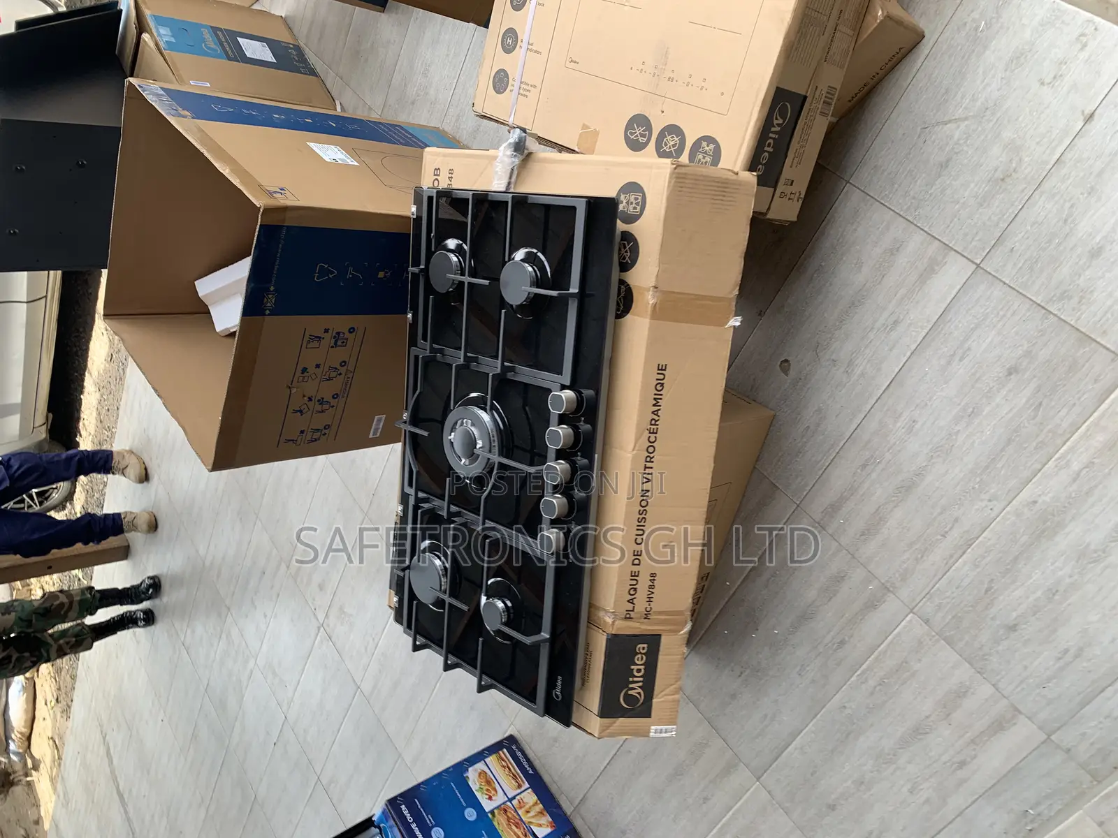 Text/Call for Auto Ignition Midea Gas Hob 5 Burner (90gq095)